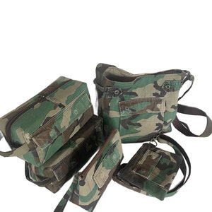 Erinnerungsgeschenk, maßgeschneiderte Erinnerungstasche aus der Kleidung Ihrer Lieben, Einkaufstasche, Gedenkstätte, Beileidsgeschenk, Geldbörse, recycelt, Militärtaschen