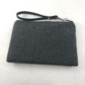 Damen Clutch, Damen Geldbörse, Damen Handgelenkstasche, Handytasche, kleine Geldbörse, Upcycling Geldbörse, Umweltfreundlich, Tragetasche Bild 4