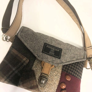 Womens Fannypack bum bag crossbody purse small purse hip purse waist bag clutch hip purse recycled purse