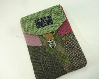 Upcycled Tablet Sleeve: Custom Tweed iPad Mini Case