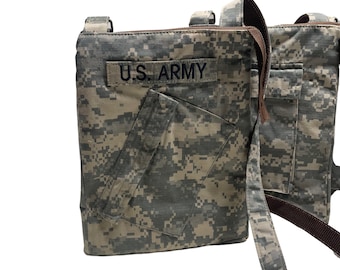 Memorial Gift, Custom Made Memory Purse Out Of Your Loved Ones  Clothing, tote bag, Memorial, Sympathy Gift, purse, recycled, military bags