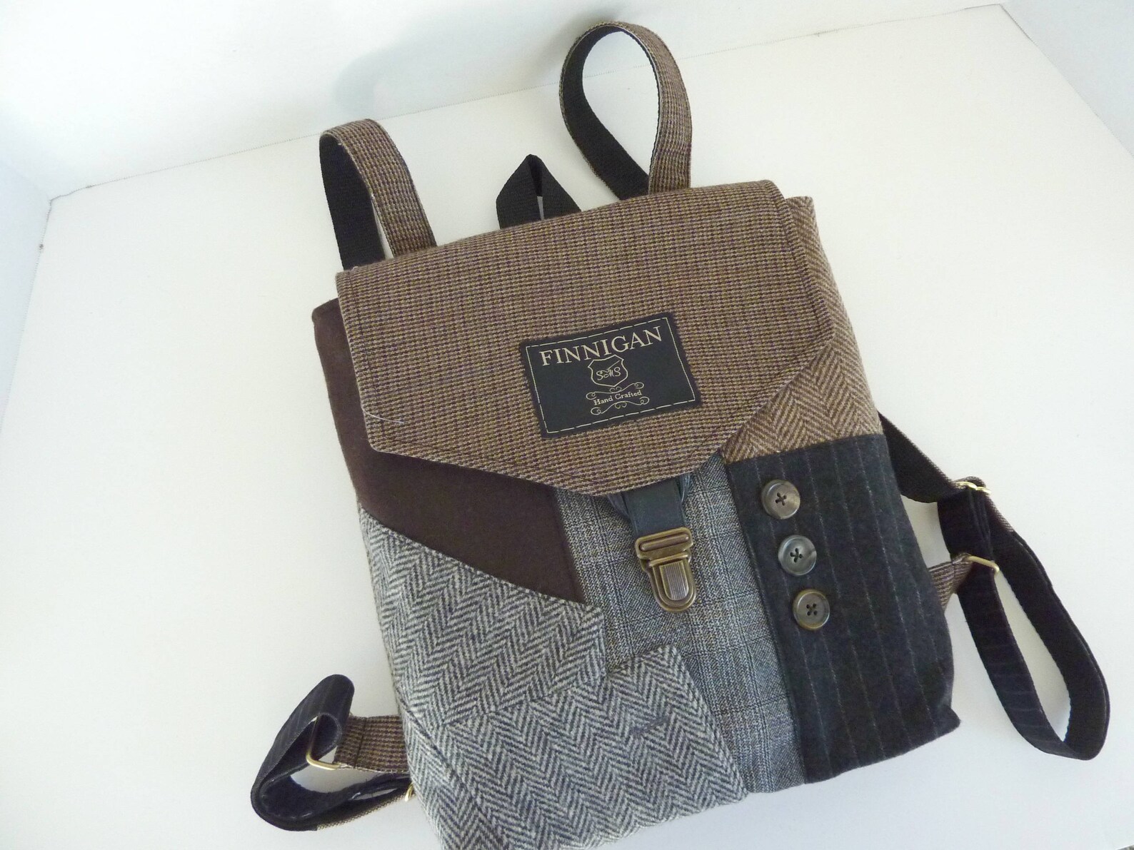 Backpack Recycled Backpack Bag Mens Backpack Womens Backpack Etsy