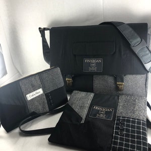 Memorial Gift,Custom made from your loved ones clothing, Messenger bag, purse, iPad case or your idea contact me fora price quote