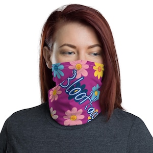 Daisy Neck Gaiter Snood Buff
