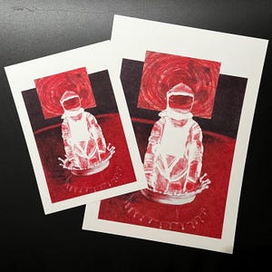 Stampa Vittima della Realtà, Stampa Digitale, Stampa Sci-Fi, Stampa Collage