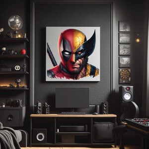 Deadpool and Wolverine, png x 5, Deadpool and Wolverine-T-shirtontwerp, Deadpool-sublimatie, Deadpool and Wolverine-film, png PNGEgg afbeelding 8