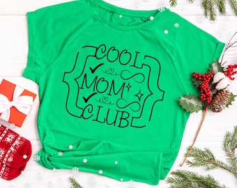 Cool Moms Club PNG, Design tendance pour maman (téléchargement numérique)