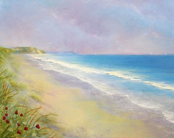 Poppies By The Sea Limited Edition Giclee Print