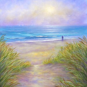 Zeegezicht Strandwenskaart ~To The Sea