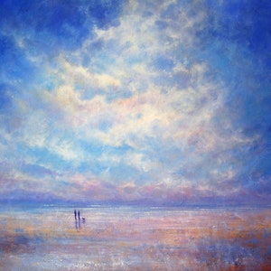 Grußkarte mit Meereslandschaft ~ Breezy Day