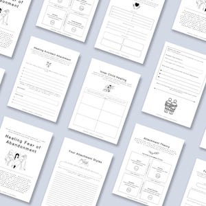 Caderno de exercícios sobre medo de abandono: Diário de autoajuda de TCC e DBT (download em PDF A4/A5) imagem 6