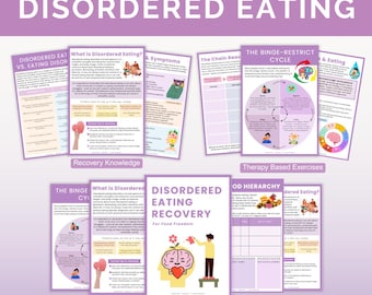 Caderno de exercícios para transtornos alimentares: TCC, Terapia DBT (download em PDF tamanho A4)