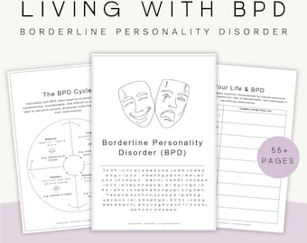 Manual para vivir con TLP: Guía de autoayuda basada en TCC y TCD, recursos de salud mental, terapia para el trastorno límite de la personalidad