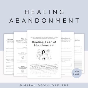 Cuaderno de ejercicios sobre el miedo al abandono: Diario de autoayuda para terapia cognitivo conductual y terapia dialéctica conductual (Descarga PDF A4/A5)