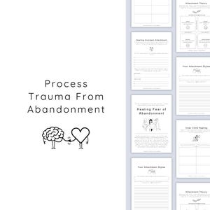 Caderno de exercícios sobre medo de abandono: Diário de autoajuda de TCC e DBT (download em PDF A4/A5) imagem 2
