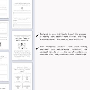 Caderno de exercícios sobre medo de abandono: Diário de autoajuda de TCC e DBT (download em PDF A4/A5) imagem 4