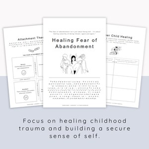 Caderno de exercícios sobre medo de abandono: Diário de autoajuda de TCC e DBT (download em PDF A4/A5) imagem 3