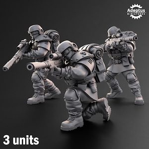 Francotiradores. Tropas Ultima. Guardia Imperial [Miniaturas Adeptus]