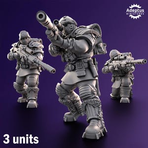 Snipers. Stormworn Troops. Imperial Guard [Adeptus Miniatures]