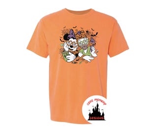 Disney Minnie & Daisy Halloween Shirt, MNSSHP, Disney Halloween, Minnie Halloween, Comfort Colors