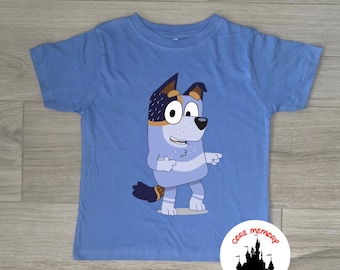 Uncle Stripe Shirt, Bluey, Disney DTF