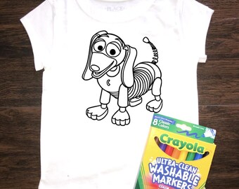 Slinky Dog Color and Wash Shirt
