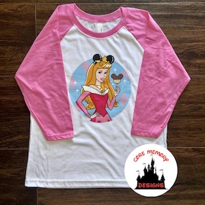 Aurora Tank, Aurora Tee, Aurora Shirt, Aurora Dri Fit, Disney DTF, Aurora Shirt, Sleeping Beauty