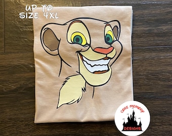 Nala Shirt, The Lion King, Nala Face Shirt, Halloween Costume Shirt, Halloween Shirt, Costume Halloween Shirt, Nala DTF