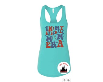 Baseball Mom Era Tank, Babeball Mom Tee