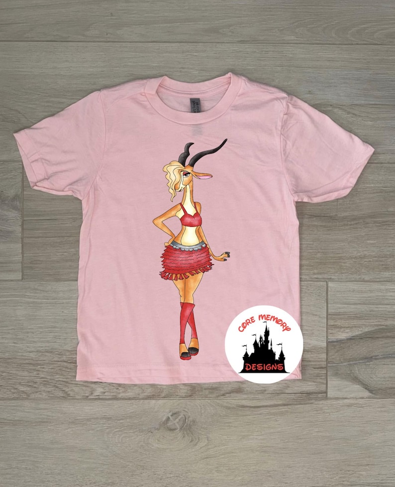 Zootopia Gazelle Tee, Disney Animal Kingdom, Disney Gazelle 画像 1