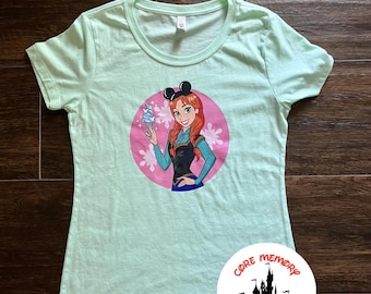 Anna Shirt, Anna Tee, Anna Shirt, Anna Dri Fit, Disney DTF