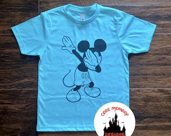 Dabbing Mickey Shirt, Mickey Dri Fit, Disney Family Vacation, Disney World,