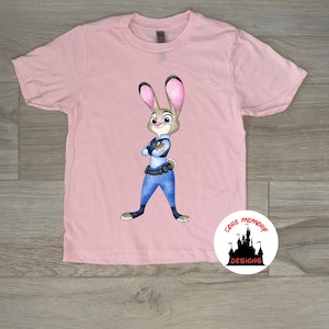 Zootopia Judy Hopps Tee, Disney Animal Kingdom, Disney Bunny image 1