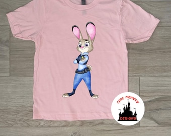 Zootopia Judy Hopps Tee, Disney Animal Kingdom, Disney Bunny