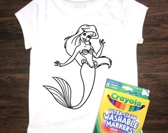 Ariel  Color and Wash Shirt