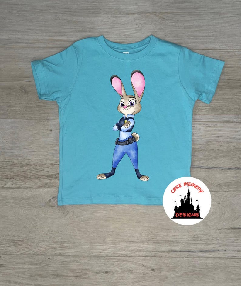 Zootopia Judy Hopps Tee, Disney Animal Kingdom, Disney Bunny image 11