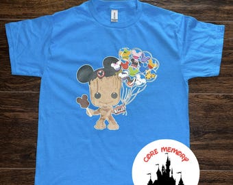 Groot Shirt, Guardians of the Galaxy, Disney Shirt, Disney Tee, Holiday Shirt, Birthday Shirt, Vacation Shirt, COSMIC REWIND, Baby Groot
