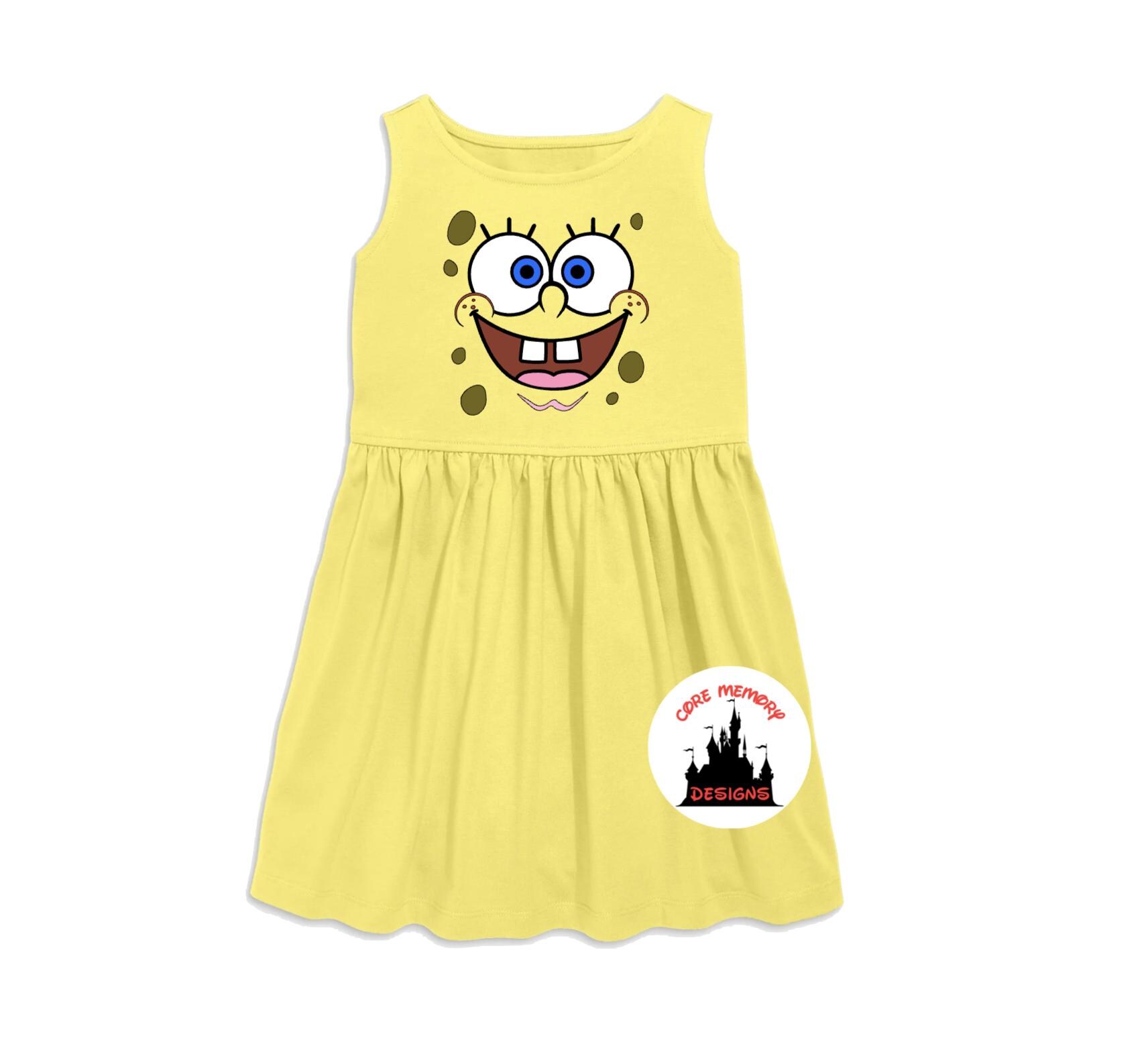 Spongebob Dress Women - Etsy