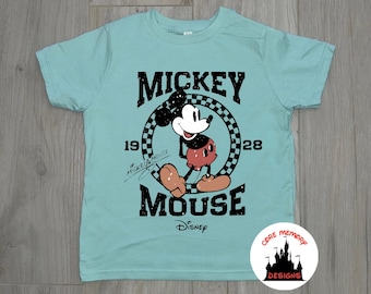Mickey Mouse Shirt, Vintage Mickey, Disney DTF