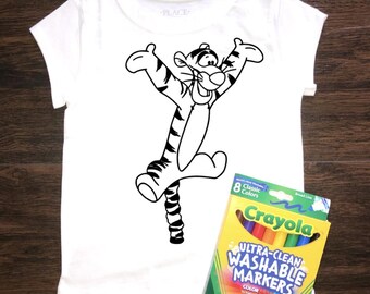 TIgger Color and Wash Shirt