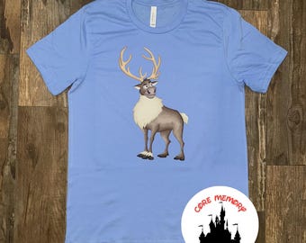 Sven Shirt, Sven Tee, Sven Dri Fit, Disney Dad, Boys Frozen Shirt, Magic Kingdom Shirt, Disney Dri Fit