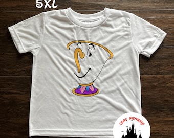 Chip Shirt, Beauty and The Beast Shirt, Magic Kingdom, Chip Teacup, Disney Halloween Costume Shirt, Halloween Shirt,