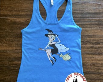Disney Elsa Witch Halloween Shirt, Frozen Halloween Shirt, Magic Kingdom, Disney Mom Shirt, Disney Tank Top, Queen Elsa Halloween, MNSSHP