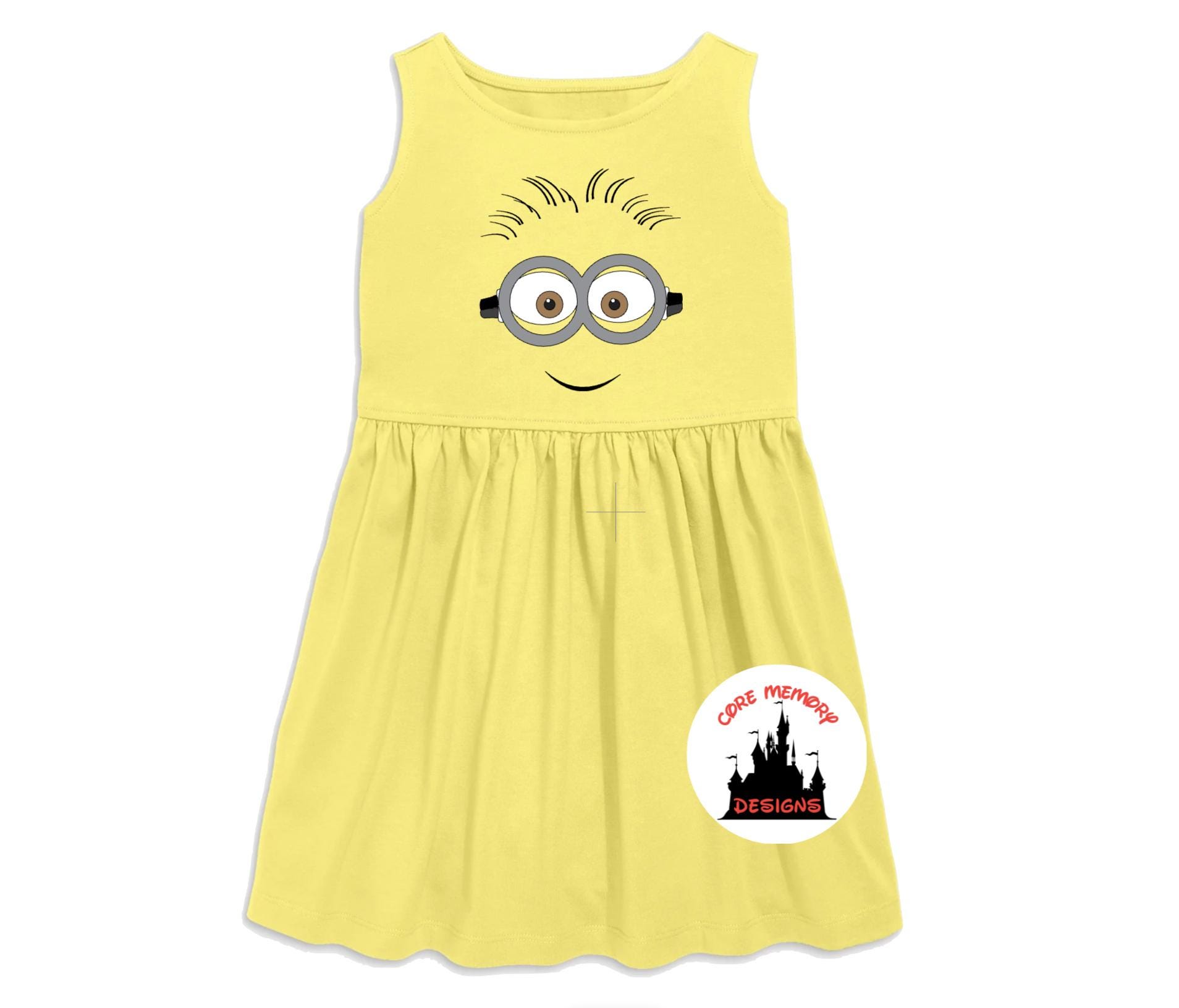 minion birthday dress Minion Overalls- Minion Birthday Overalls- Minion Birthday  outfit-Despicable me outfit
