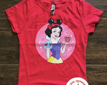 Snow White Tank, Snow White Tee, Snow White Shirt, Snow White Dri Fit, Disney DTF, Snow White Shirt