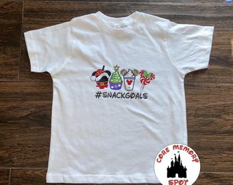 Christmas SnackGoals Shirt, Disney Snacks Shirt, MVMCP, Disney Christmas, Snack Goals