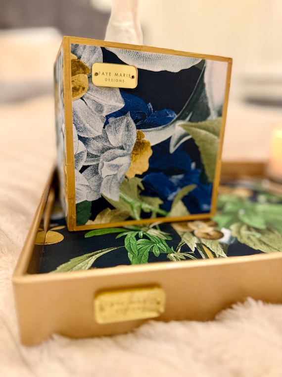 Beautiful gold serving ottoman tray beautiful homes