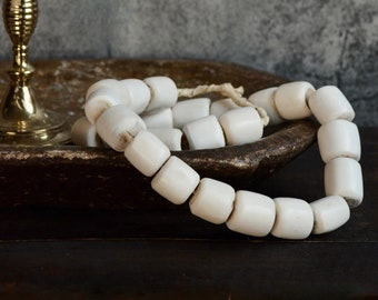 African Beads | African Decor Garland | Vintage Beads Necklace | African Necklace | Handmade African Beads