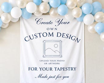 Individuell gestaltete Wandteppiche, Partybanner – Individuell gestaltete Hintergrundflaggen für Junggesellinnenabschiede – Alle Designs personalisierbar