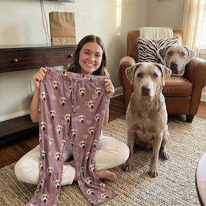 Custom Face Pajama Pants Personalized Photo Pajamas • Couples Matching Sleepwear • Funny Fathers Day Gift for Dad image 9